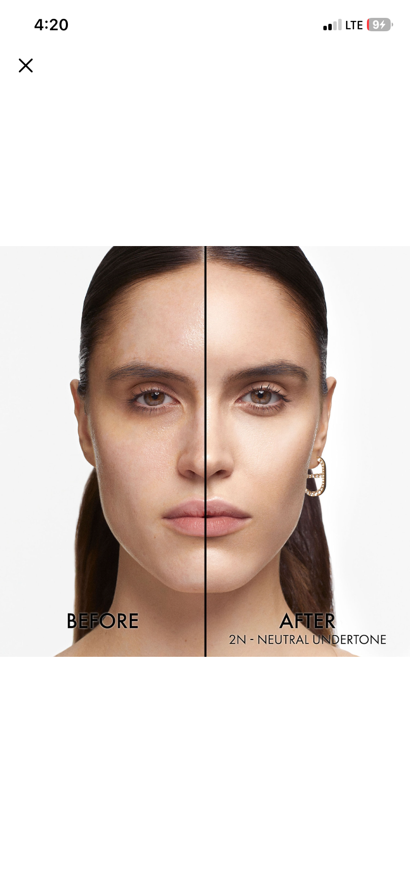 Dior skin glow liquid foundation 24hr wear