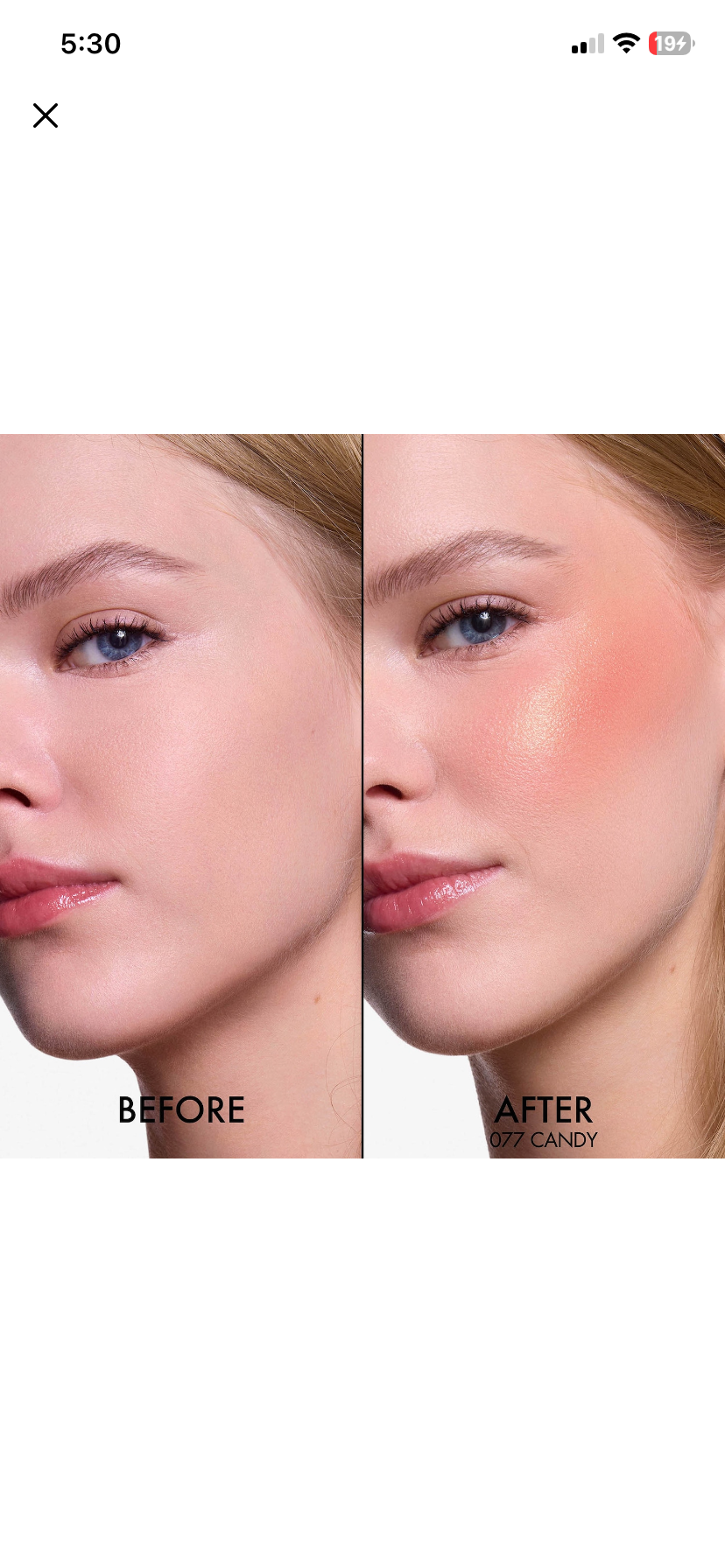 Dior rosy glow blush stick