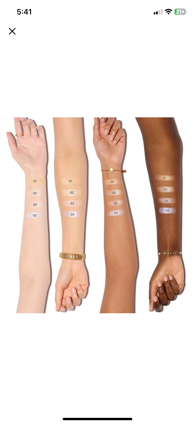 Dior forever glow highlighter