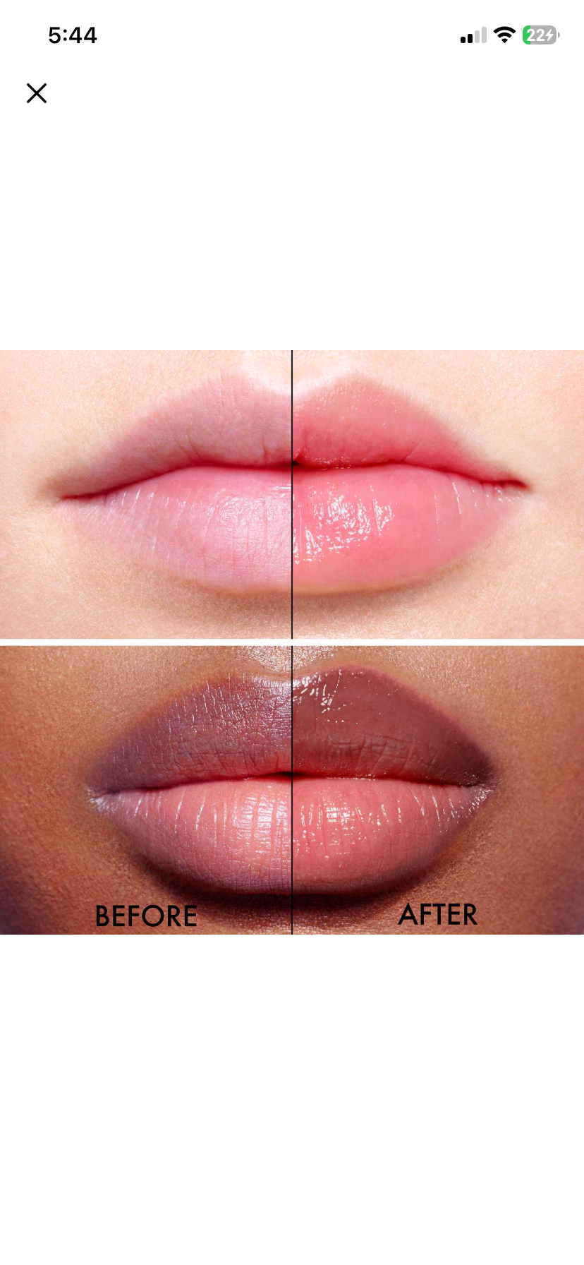 Dior addict lip glow balm