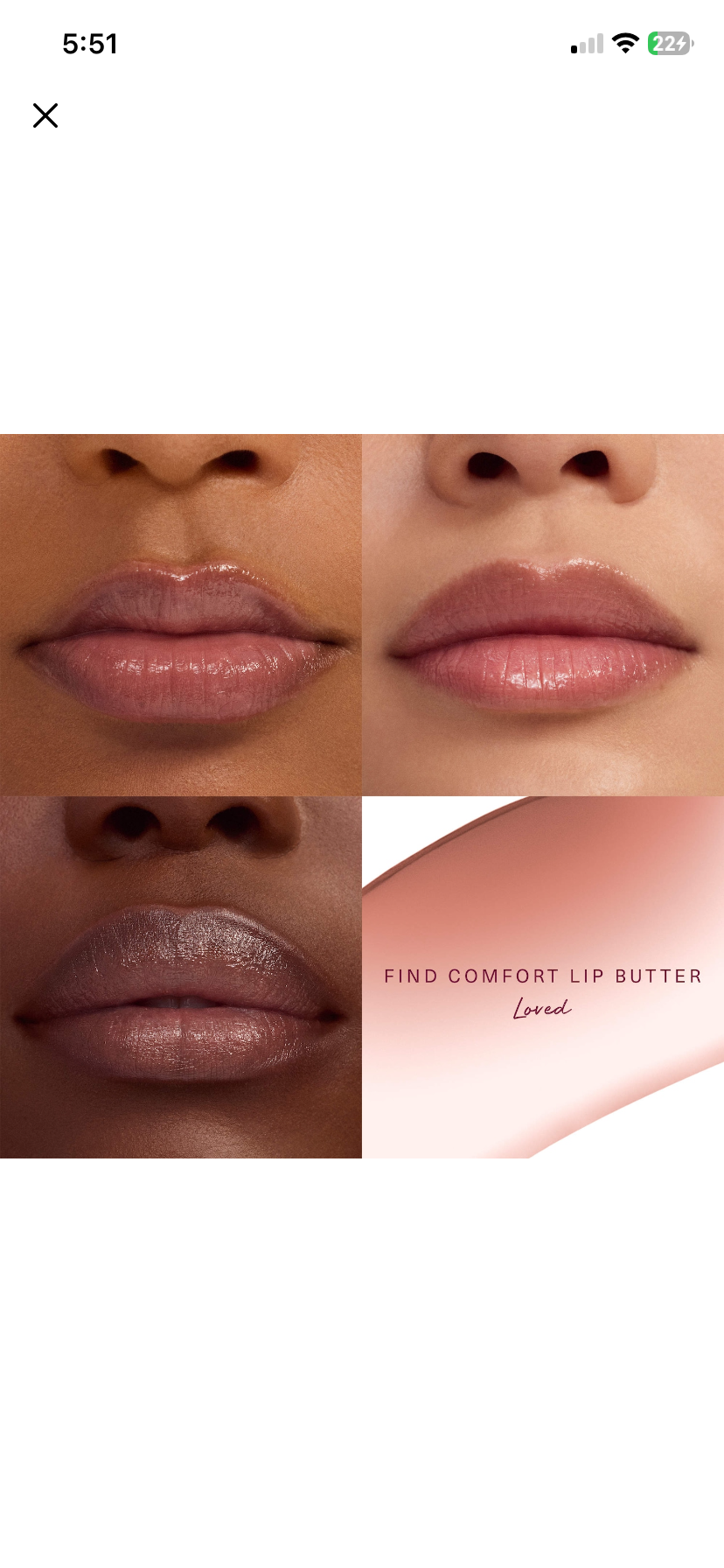 Rare beauty lip balm