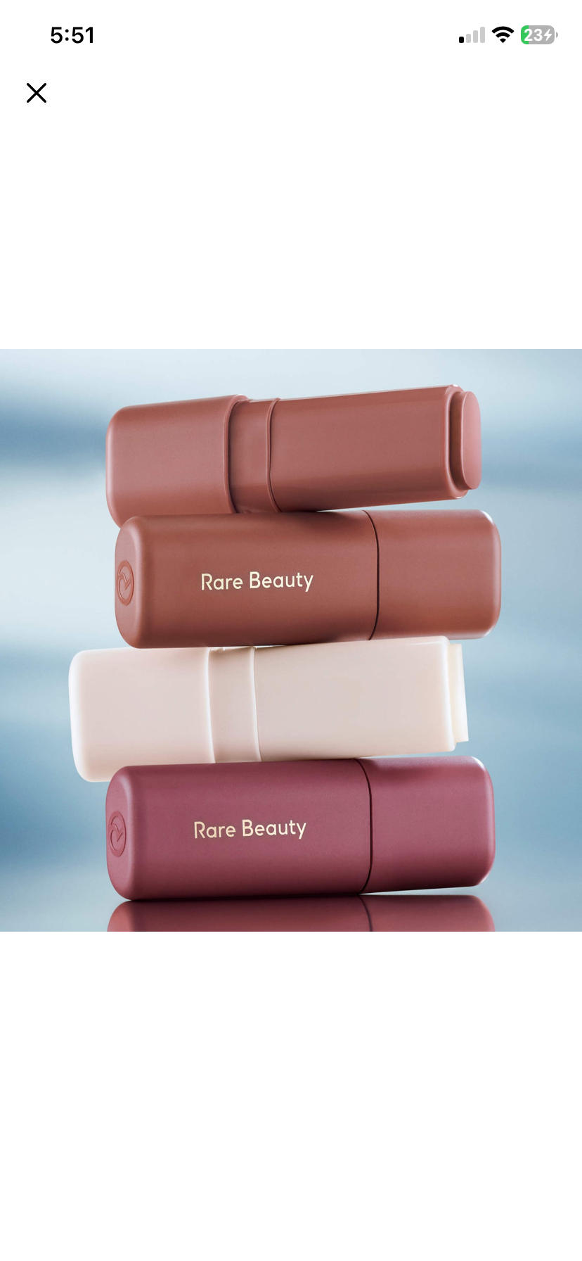 Rare beauty lip balm