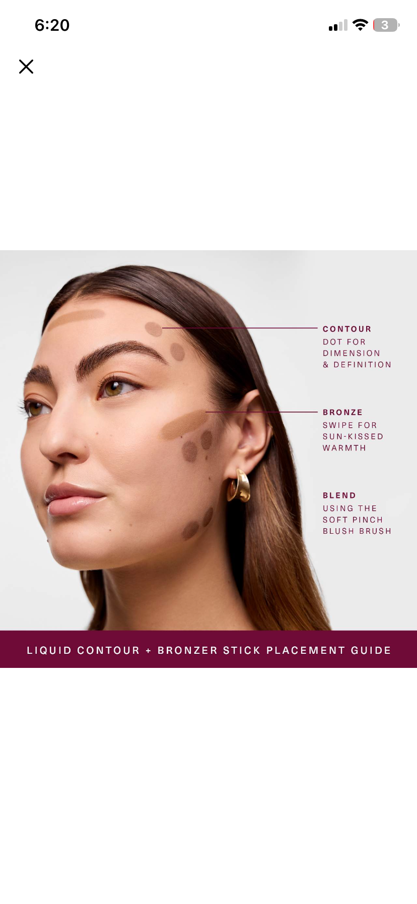 Rare beauty bronzer stick