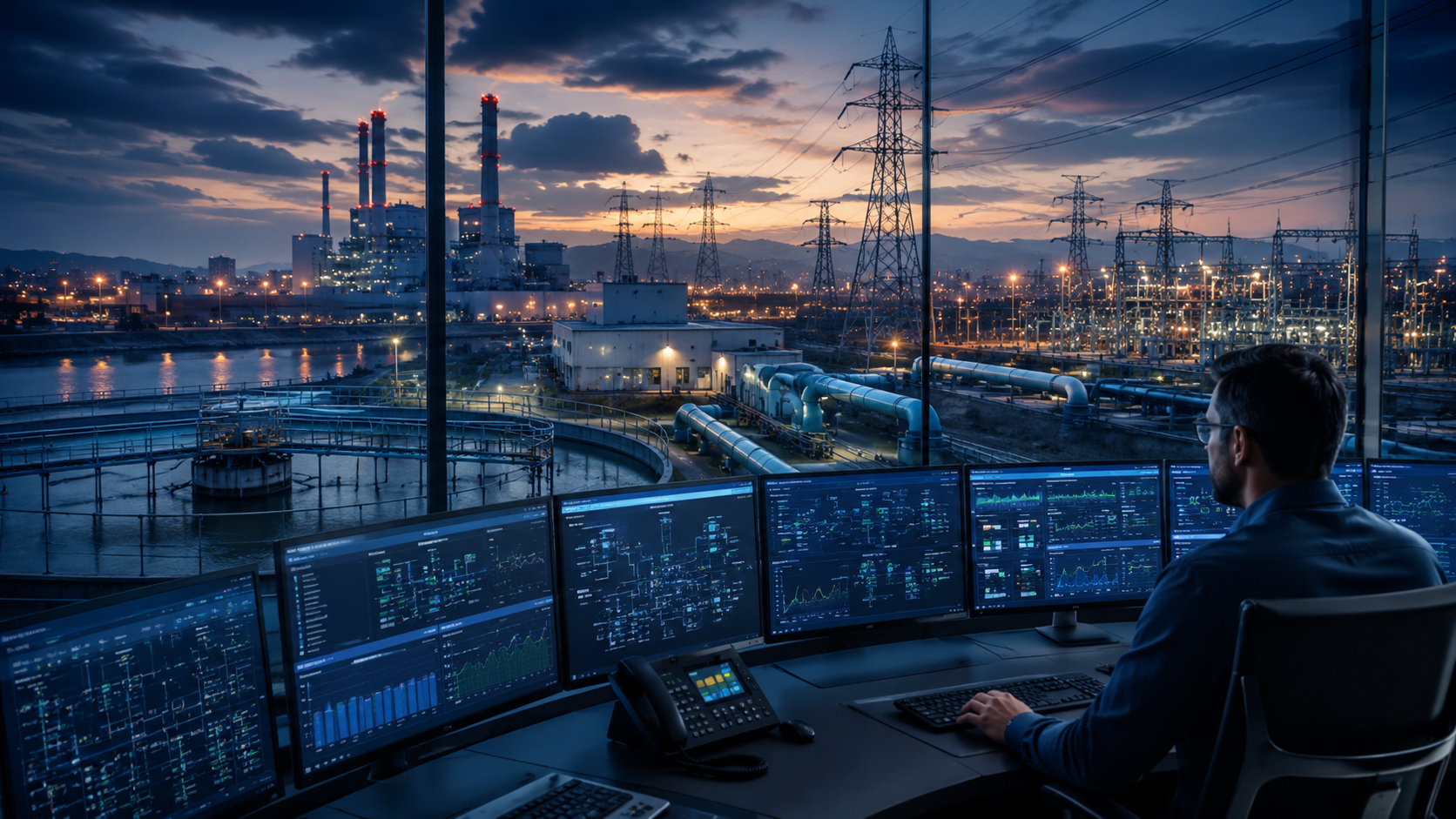 Critical infrastructure power and utilities environment