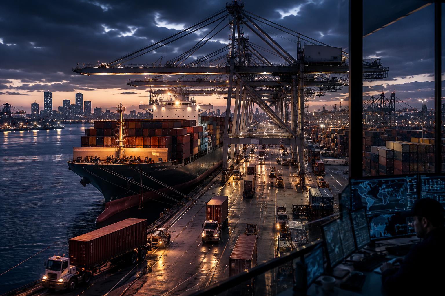 Maritime and port operations environment