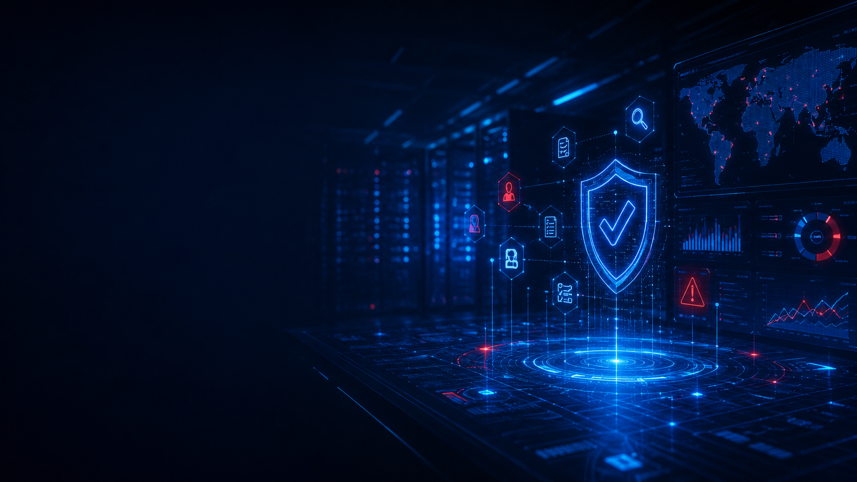 Cybersecurity assessment dashboard with network and facility insights