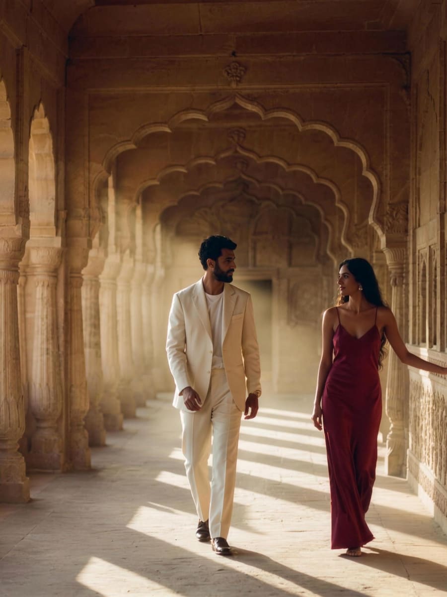 The Taj universe: Pavilion in gold