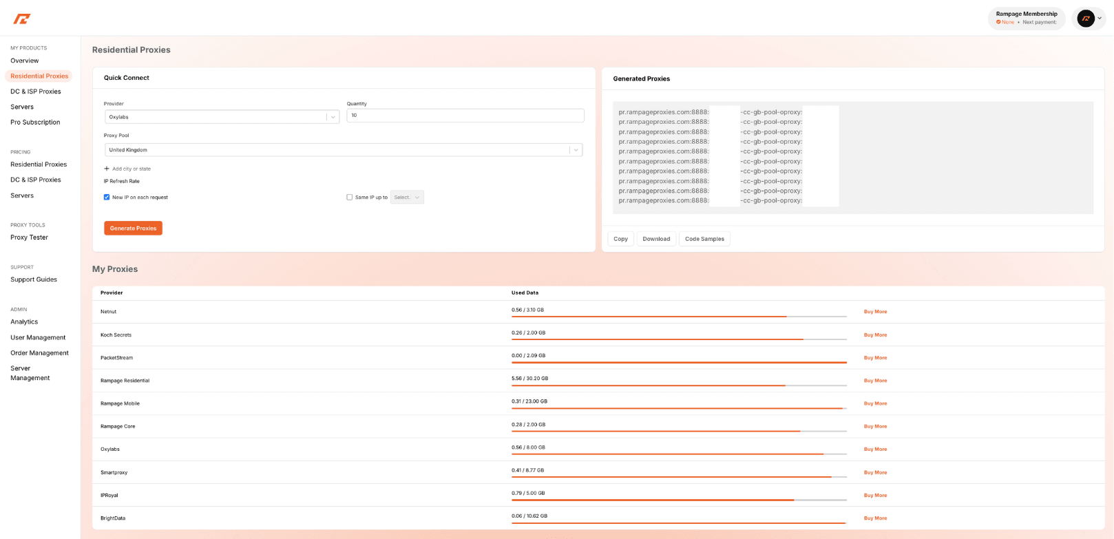 Generating Proxies