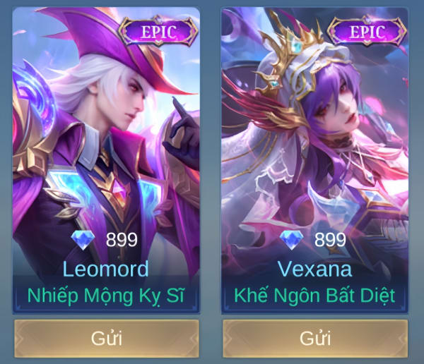 Gift skin shop