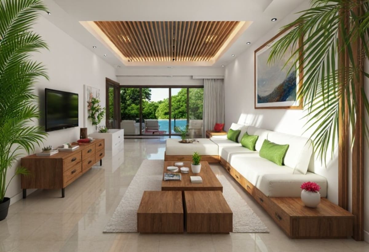 Photorealistic render generated from the sketch