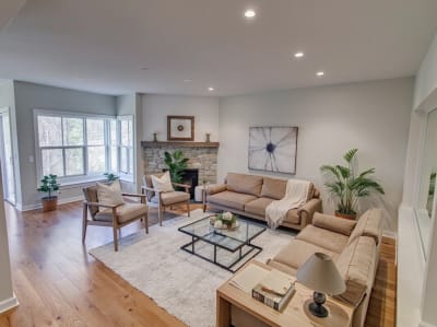 Cozy interior design style example