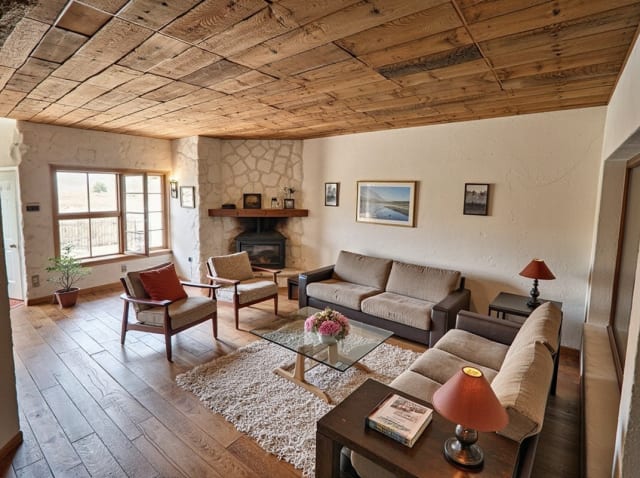 Rustic interior style example