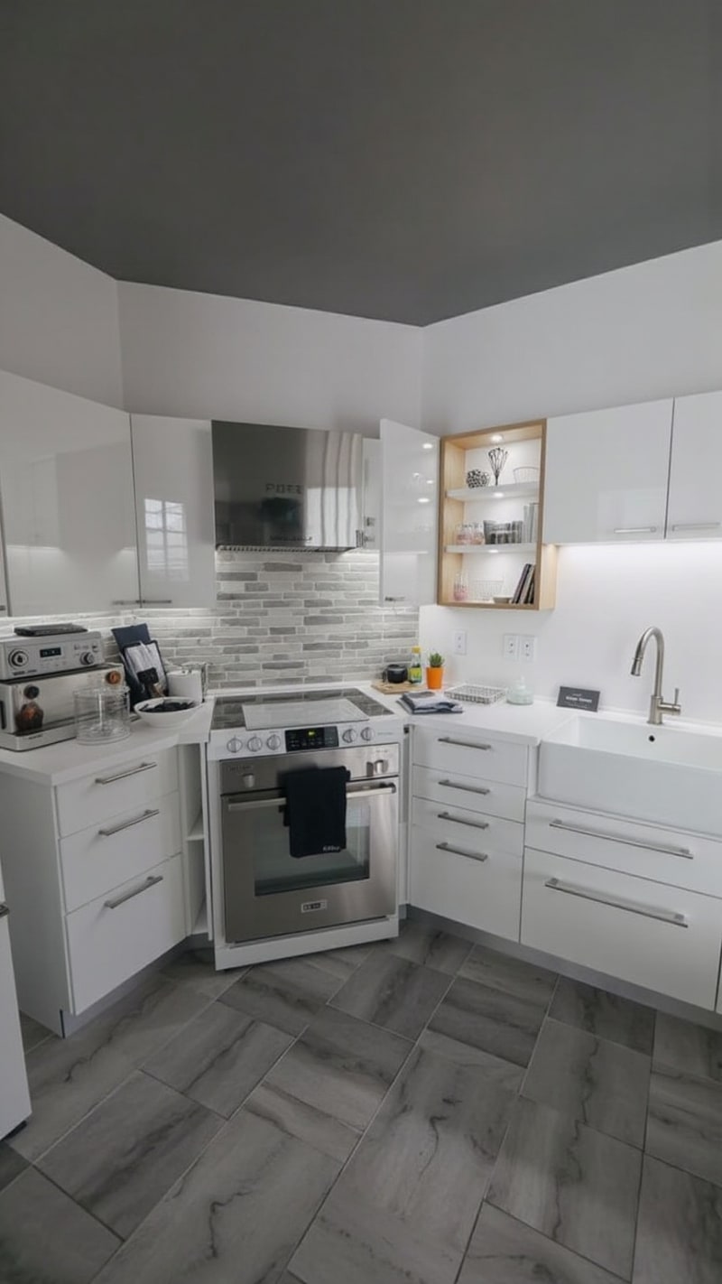 Kitchen AI design example 8