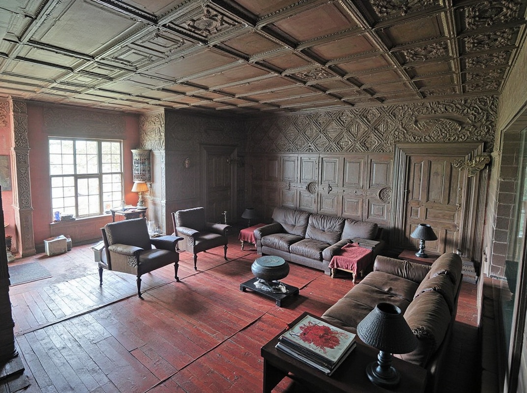 Gothic interior design style example