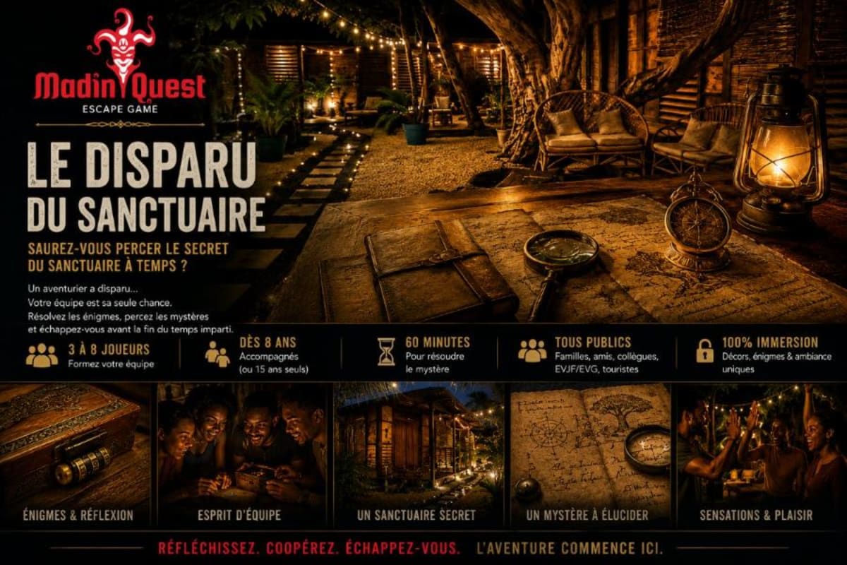 Escape Game / Le disparu du sanctuaire