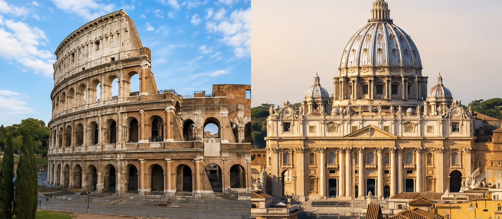 Staying Near the Colosseum vs. the Vatican