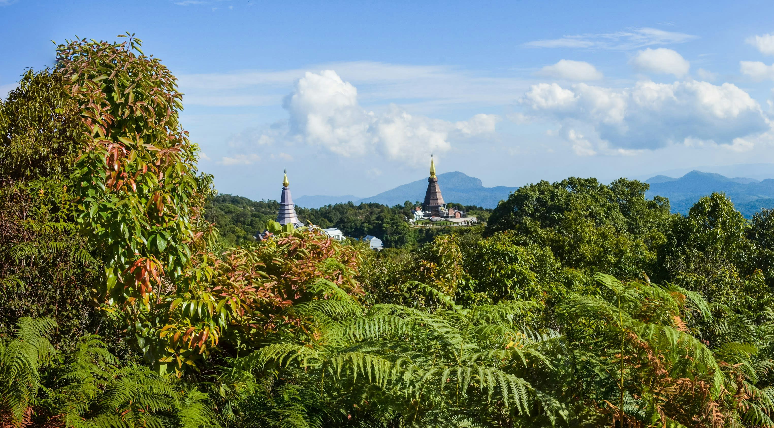 A sweeping Thailand hero — ideally combining temple, mountain, and sea