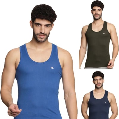 LUX VENUS Men’s Cotton Vest (Baniyan) – Soft & Comfortable Innerwear