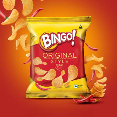 Bingo! Original Style Chilli Sprinkled Potato Chips 21g