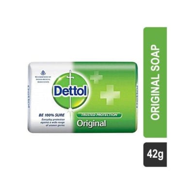 Dettol Original Germ Protection Bathing Soap – ₹10 | 42 g | 4 Pack