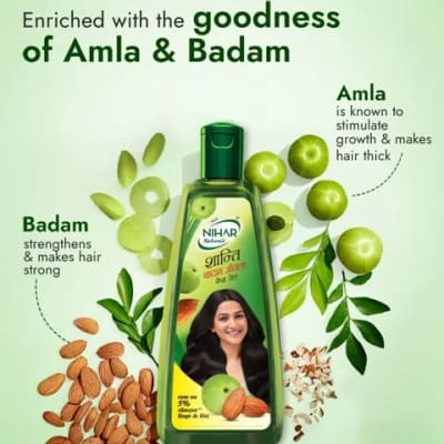 Nihar Shanti Badam Amla Hair Oil – 450 ml