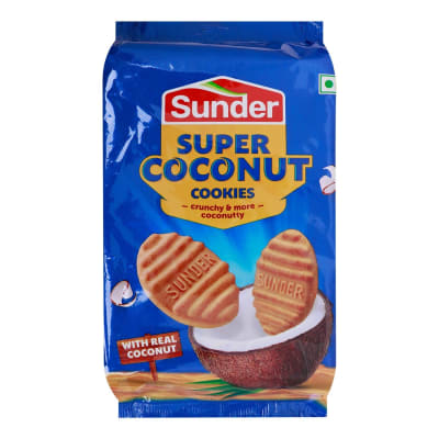 Sunder Super Coconut Biscuits - 600g
