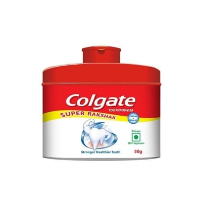 Colgate Super Rakshak Tooth Powder with Calcium & Minerals – 50g