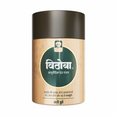 Vithoba Ayurvedic Dant Manjan – 80g | Herbal Tooth Powder