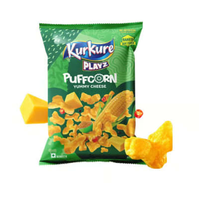 Kurkure Playz Puffcorn Yummy Cheese