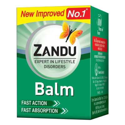 Zandu Balm – 8 ml | Ayurvedic Pain Relief Balm