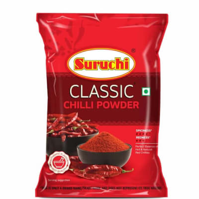 Sruchi Classic Gold Red Chilli (Lal Mirch) Powder – 200