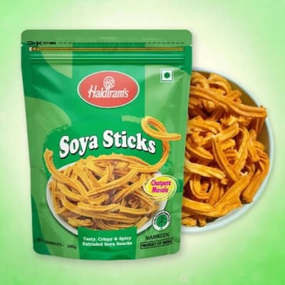 Haldiram's Nagpur Soya Sticks – 400 g | Crispy & Crunchy Snack