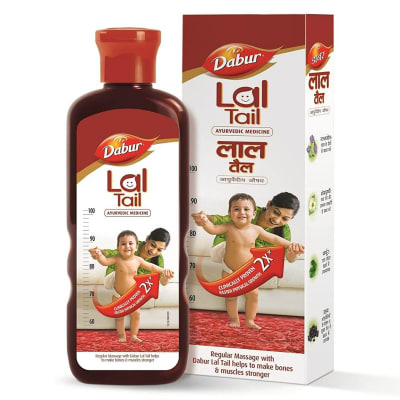 Dabur Lal Tail Ayurvedic Baby Massage Oil – 50 ml