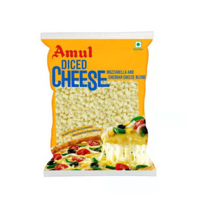 Amul Blend Diced Cheese - (Small Dices)