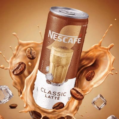 Nescafe Cafe Style Cold Coffee (Classic Latte) Select Unit