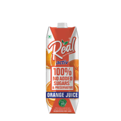 Real Activ Orange Juice 1 Ltr