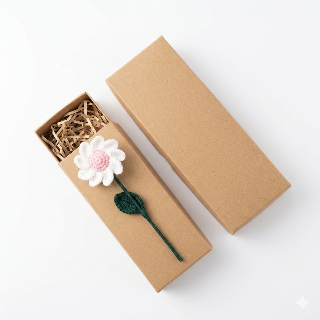 Pink Daisy — Crochet Flower