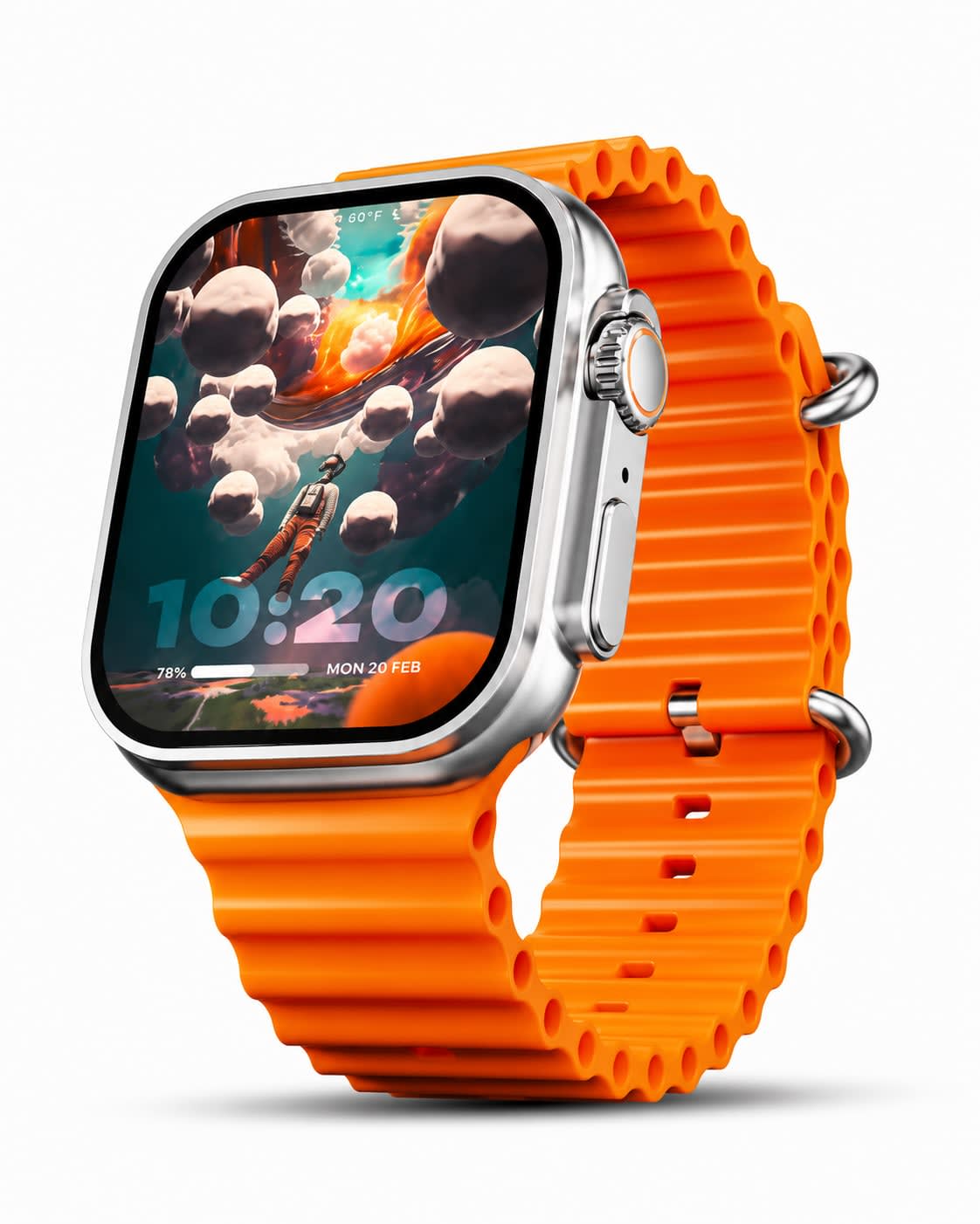 Watch Ultra 3 Max Smartwatch (Model MR-03) with 7-in-1 Interchangeable Straps