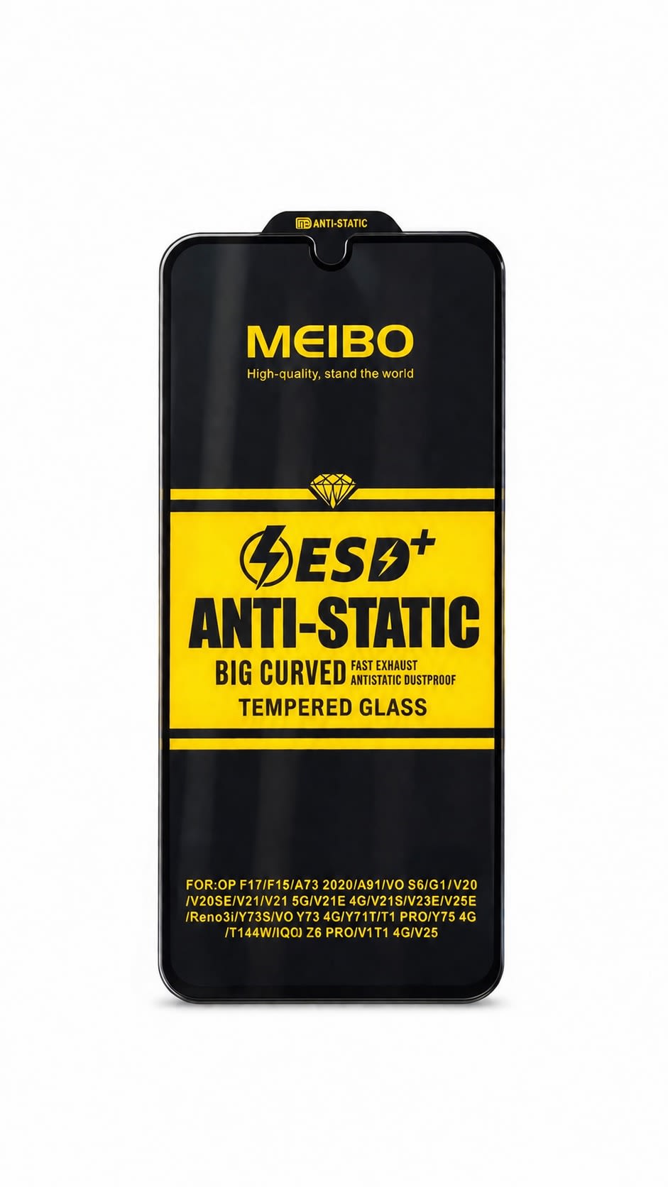 (MEIBO Anti-ESD Super Glass / Tempered Glass Screen Protector) Redmi Note 13 Pro 5G / Note 13 5G  Redmi Note 12 5G