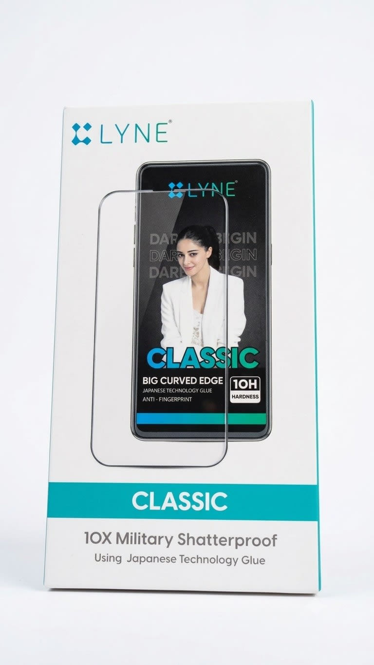 LYNE Classic Tempered Glass Screen Protector