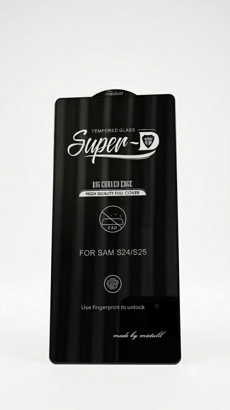 Super-D Ultrasound Fingerprint Unlock Tempered Glass FOR SAMSUNG S24 & S25