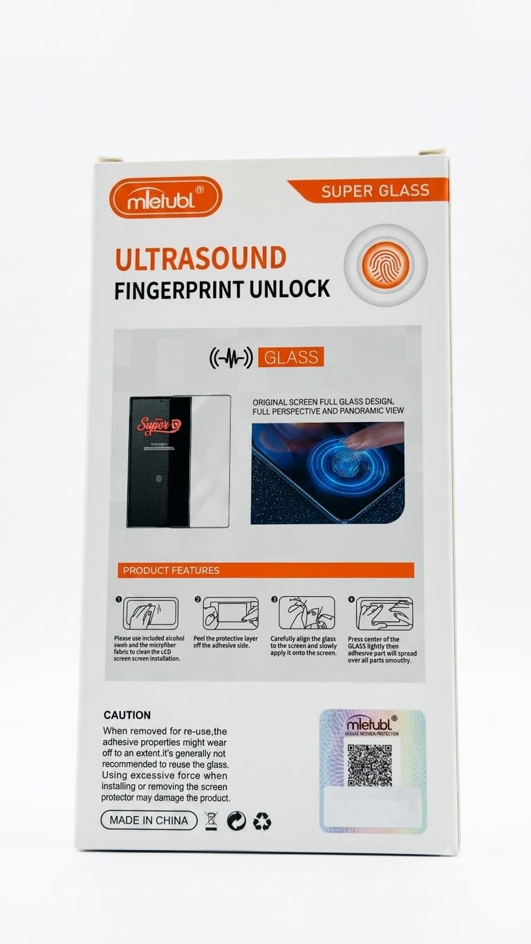 Super-D Ultrasound Fingerprint Unlock Tempered Glass FOR SAMSUNG S24 & S25
