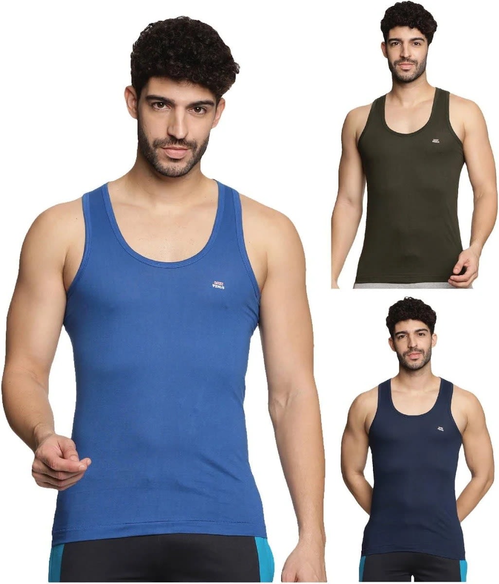 LUX VENUS Men’s Cotton Vest (Baniyan) – Soft & Comfortable Innerwear