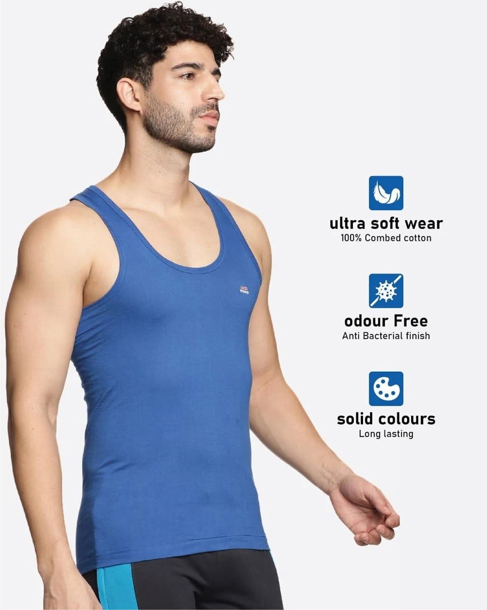 LUX VENUS Men’s Cotton Vest (Baniyan) – Soft & Comfortable Innerwear