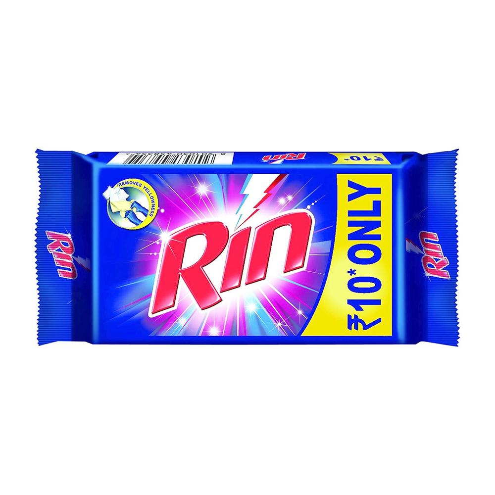 Rin Detergent Bar – Powerful Stain Removal, ₹10