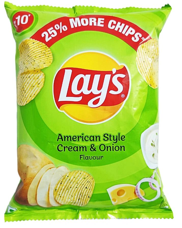 Lay’s American Style Cream & Onion Potato Chips –| 32 g
