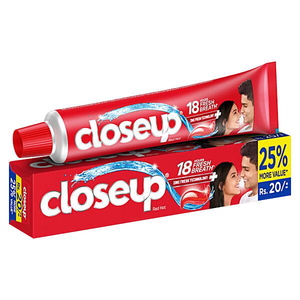 Closeup Everfresh+ Red Hot Gel Toothpaste – ₹20 | 44g