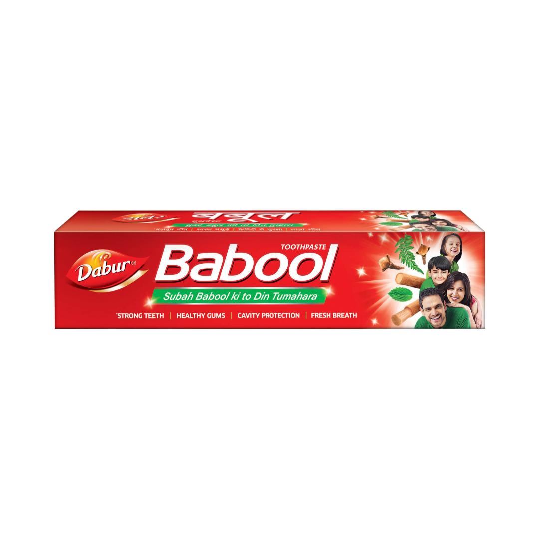 Dabur Babool Ayurvedic Toothpaste – Strong Teeth & Healthy Gums | 175 g