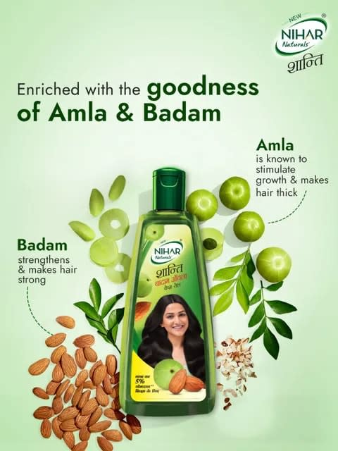 Nihar Shanti Badam Amla Hair Oil – 450 ml