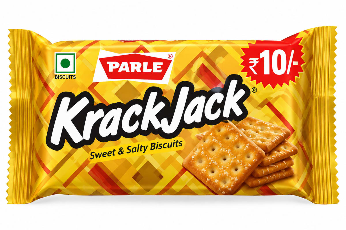Parle Krack Jack Sweet & Salty Biscuits – 63 g